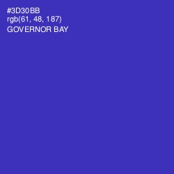 #3D30BB - Governor Bay Color Image